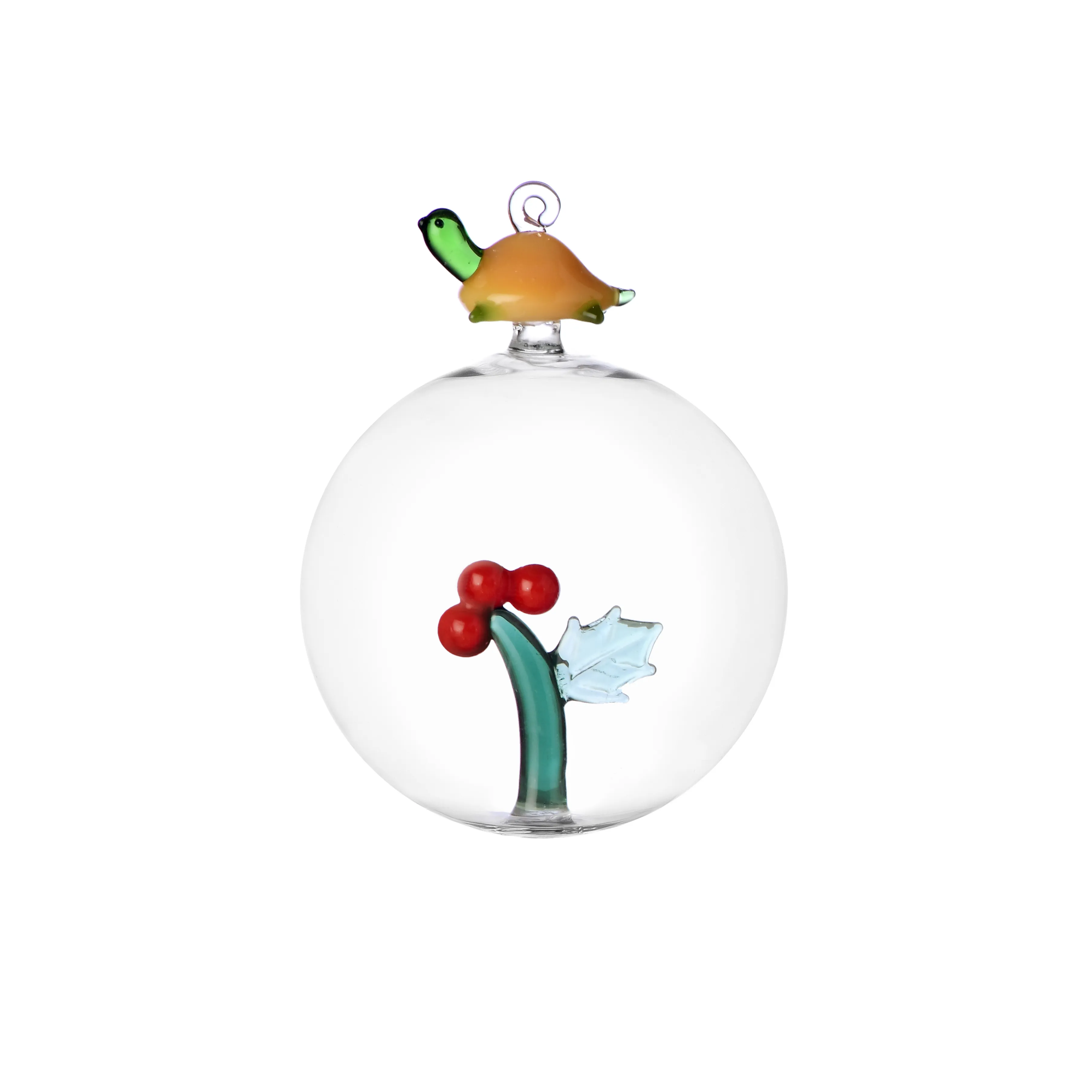 Palla Natale Bacche-Tartaruga Ichendorf Collezione Woodland Tales